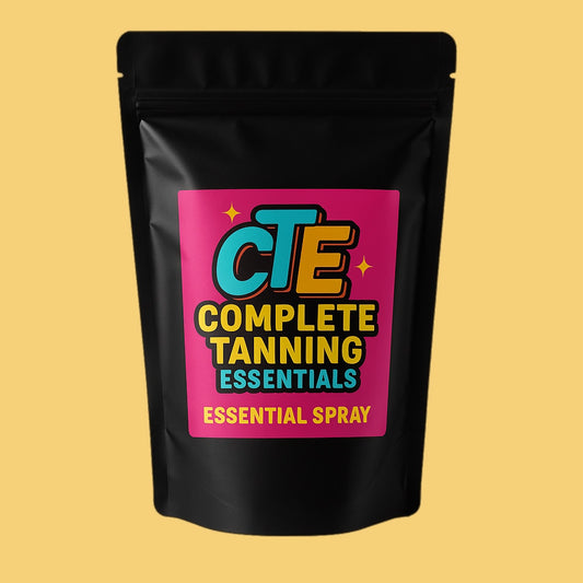 Essential tanning spray